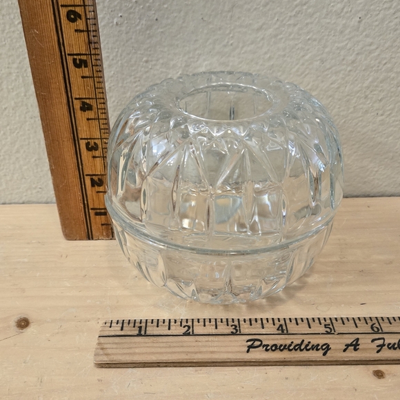 Vintage Homco Crystal Fairy Lamp Candleholder - Picture 6 of 8